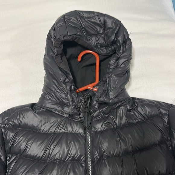 The North Face Black Quilted Puffer Jacket Water-Resistant Womens XL Hood - Picture 4 of 7